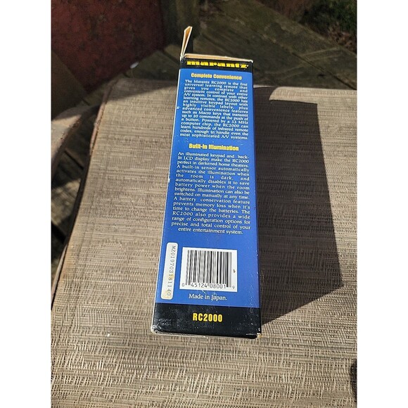 MARANTZ RC2000 Remote Control Universal Audio Learning Programmable Unused. - Picture 4 of 6